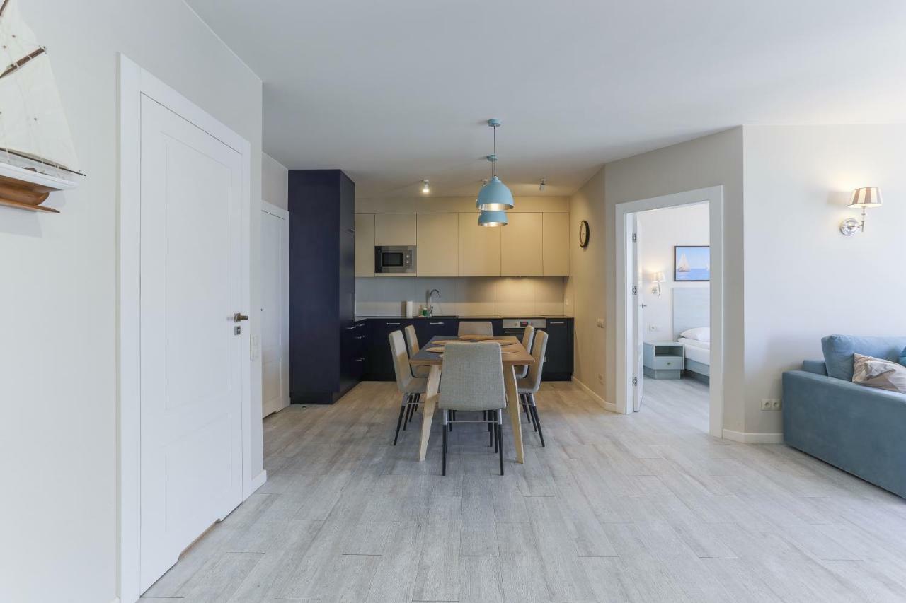 Unique Motlawa Riverbank Apartment Gdaňsk Exteriér fotografie