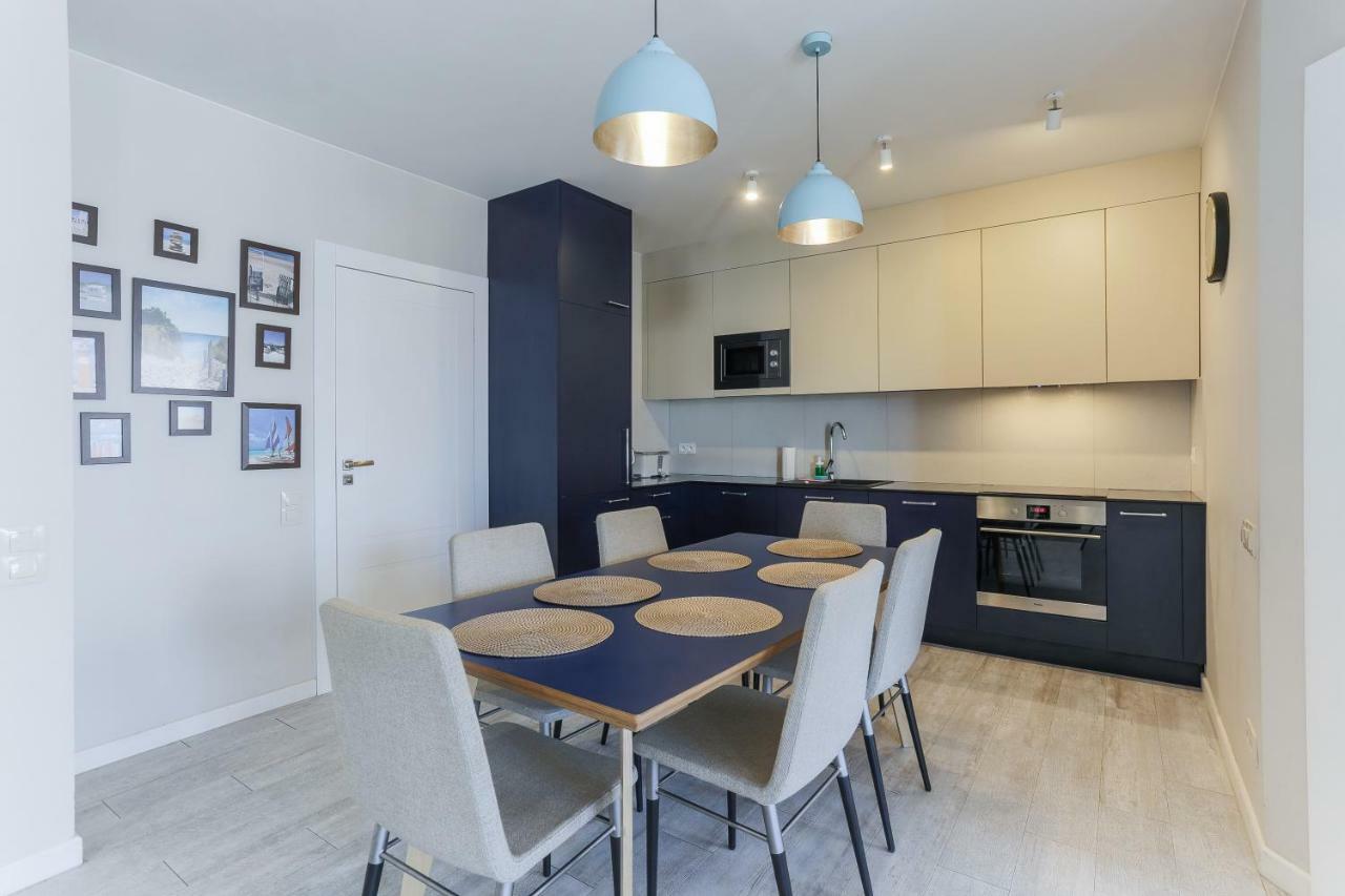 Unique Motlawa Riverbank Apartment Gdaňsk Exteriér fotografie