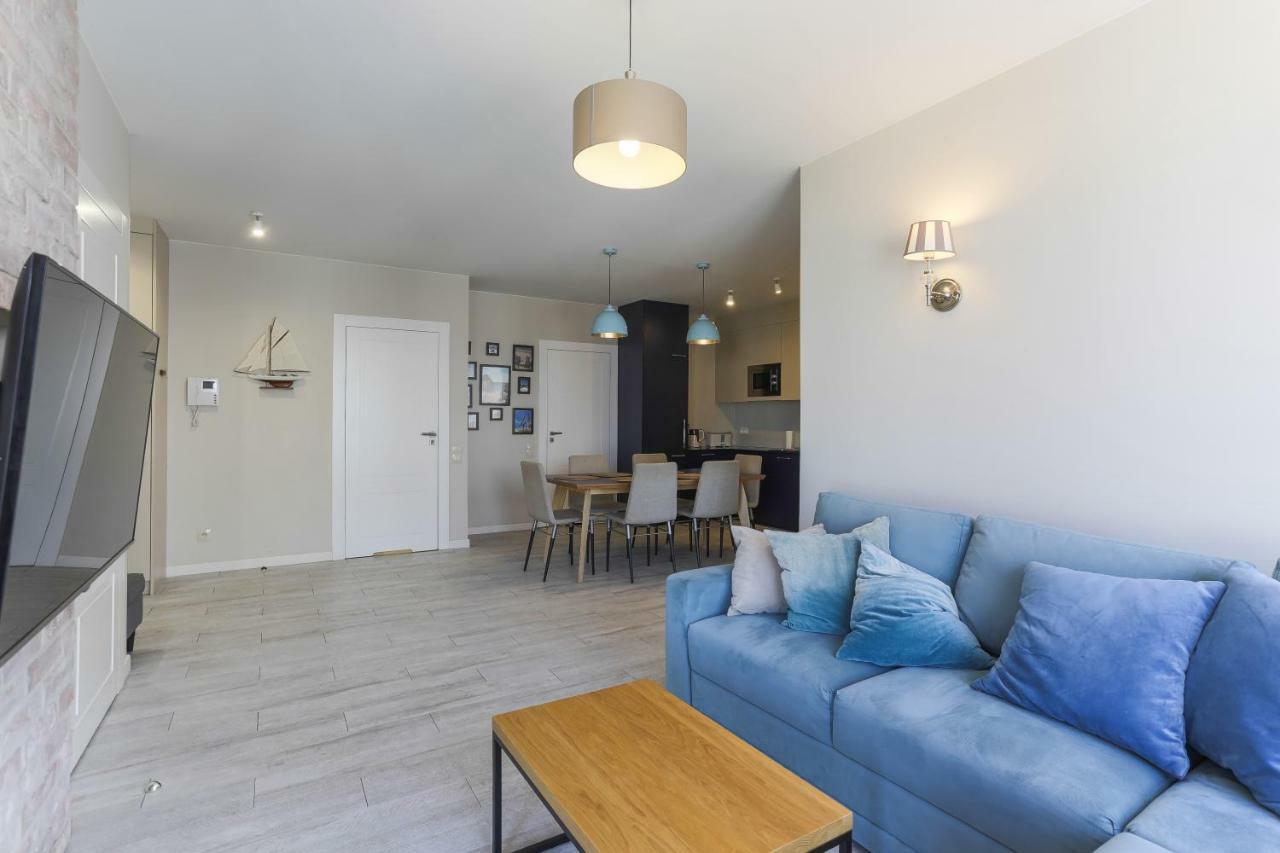 Unique Motlawa Riverbank Apartment Gdaňsk Exteriér fotografie